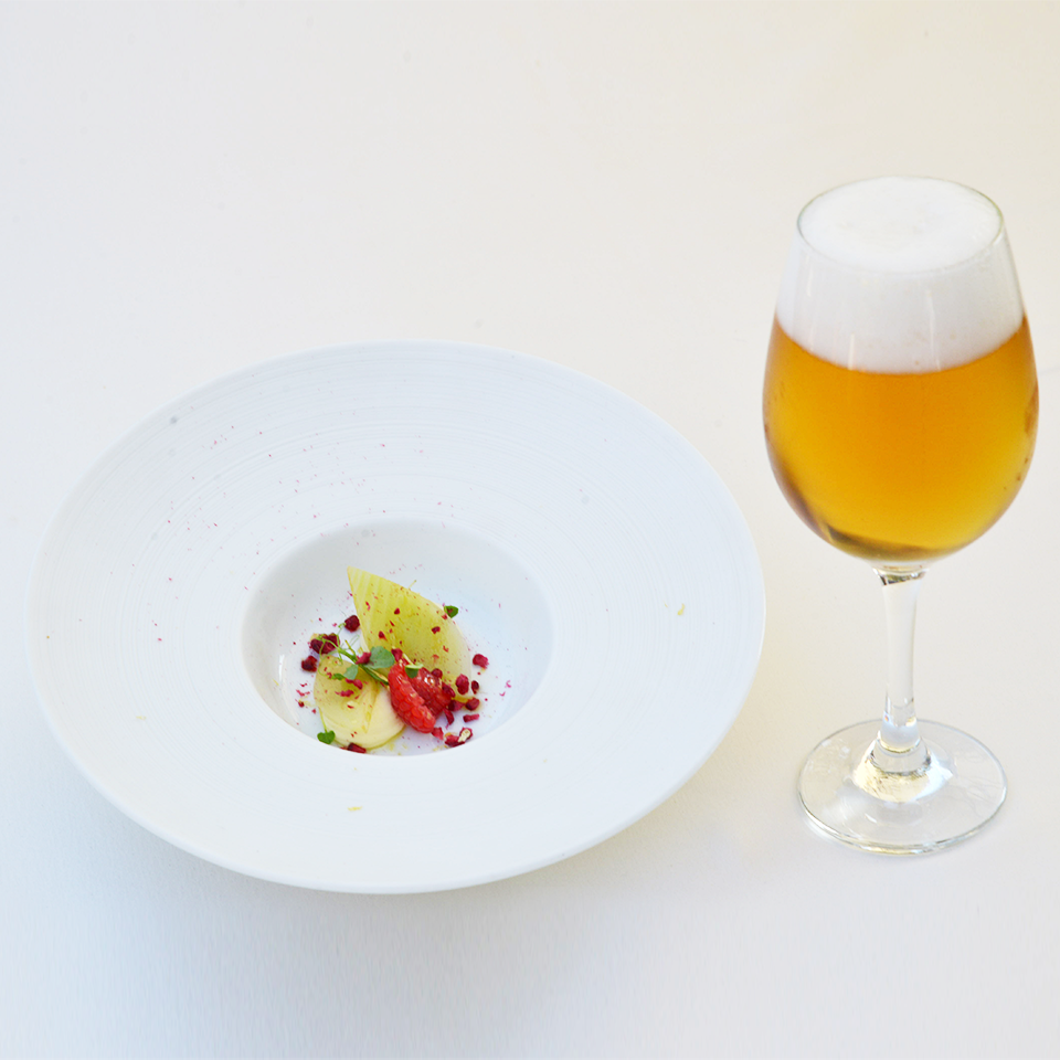 Foto AssoBirra_Abbinamento estate 2018_Lager con creazione chef Arrigoni